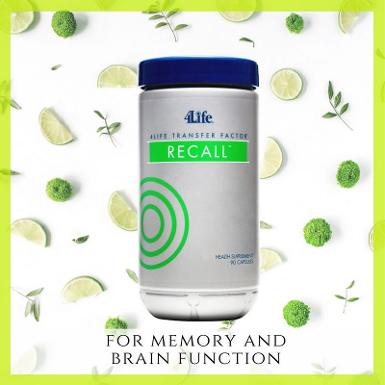 RECALL ทรานสเฟอร์ แฟกเตอร์รีคอล สำหรับ บำรุงสมอง และ ระบบประสาท